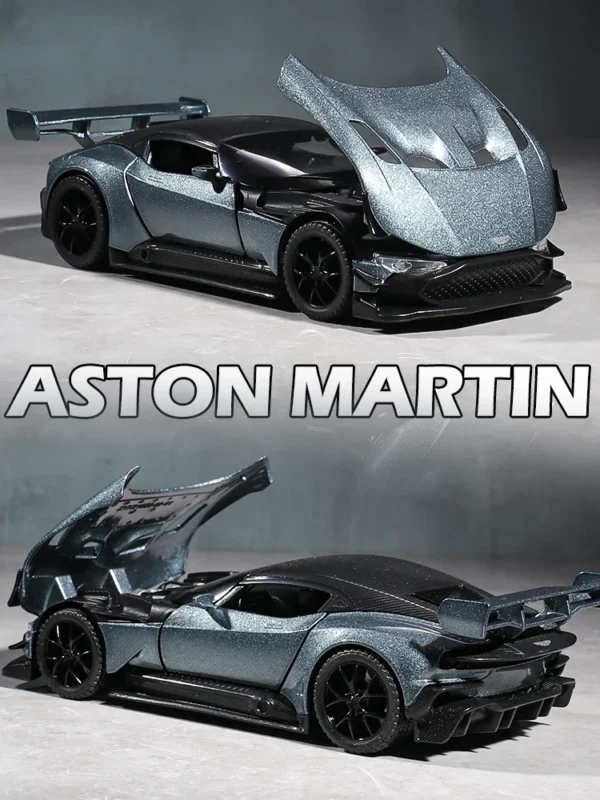 1:32 AstonMartin Vulcan Supercar Alloy Diecast Model Car Interior Decoration Sound & Light High Simulation Gift For Friend Box - Image 2