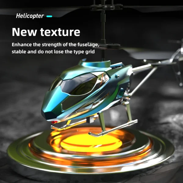 3.5CH RC Helicopter with Light Fall Resistant XK913 Remote Control Helicopter Plane Aircraft Flying Kids Toys for Boys Gifts - Image 5