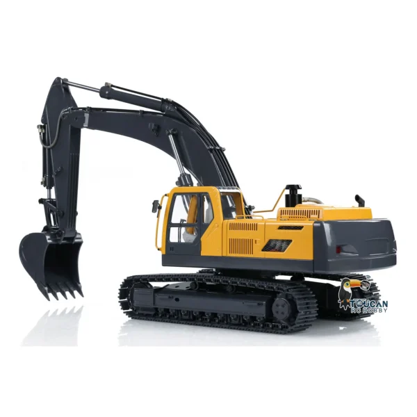 JDM V2 360L RC Earth Digger 1/14 Metal Hydraulic Excavator JDM 106 Remote Control Truck Assembled Model I6S Radio RC Toy TH18487 - Image 2