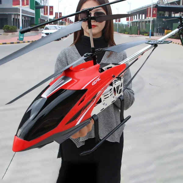 80cm Large Remote-controlled Helicopter Anti-falling RC UAV Durable Charging Model Toy Outdoor Aircraft Children's Birthday Gift - Image 4