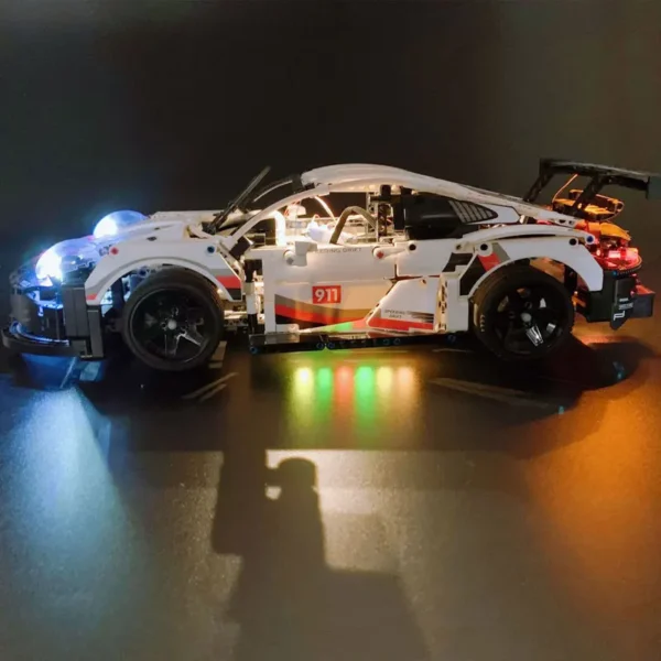 Led Light For 42096 20097 Technical Car Building Blocks City RSR Race Vehicle Bricks DIY Lamp Toys Set Not Included Car - Image 2