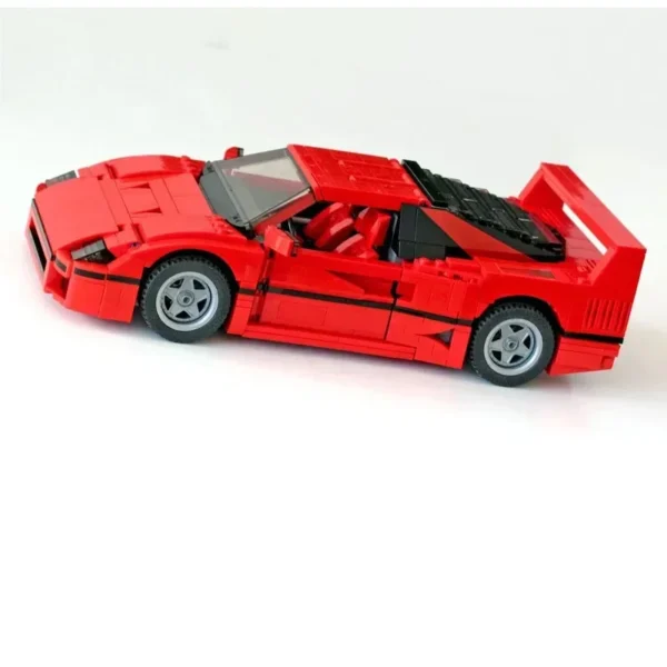 Classic Racing 10248 F40 Compatible MOC-49743 Sports Car 1192 PCS Splicing Assembly Building Block Toy Model DIY Kids Gift Gift - Image 4