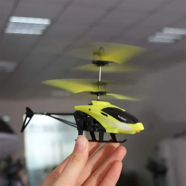 Airplanes RC Toy Simulation Helicopter RC Helicopter Remote Control Airplanes Toys 2CH Suspension Helicopter RC Airplanes - Image 6