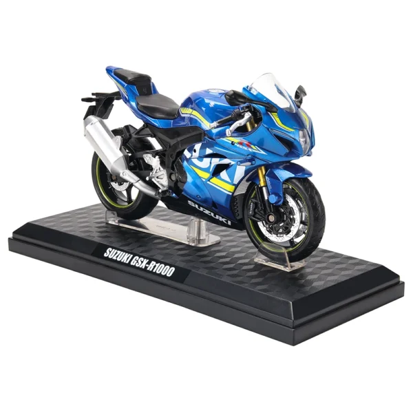 CCA 1:12 SUZUKI GSX-R1000 Alloy Motocross Licensed Motorcycle Model Toy Car Collection Gift Static die Casting Production - Image 2