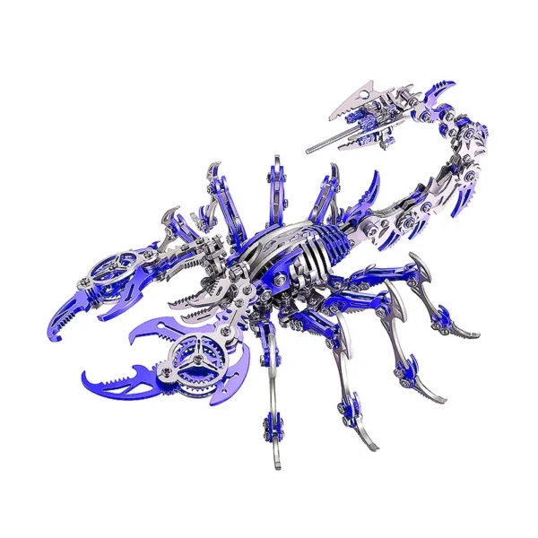 3D Scorpions Metal Puzzle Steampunk Mechanical Insect Model Kit Floatingcity Steel Warcraft Assemble Jhandmade Toy For Adults - Image 3