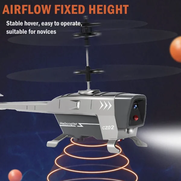 RC Helicopter 2.4Ghz 3.5H Obstacle Avoidance Anti-collision Remote Control Drone Toy Aircraft Kid Plane Indoor Flight Toys Gifts - Image 6