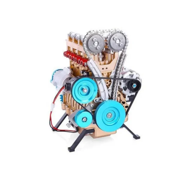 Home Decoration Toys Kids Gifts Car Engine Model Engine Decoration 4 Cylinder Resin - Image 3