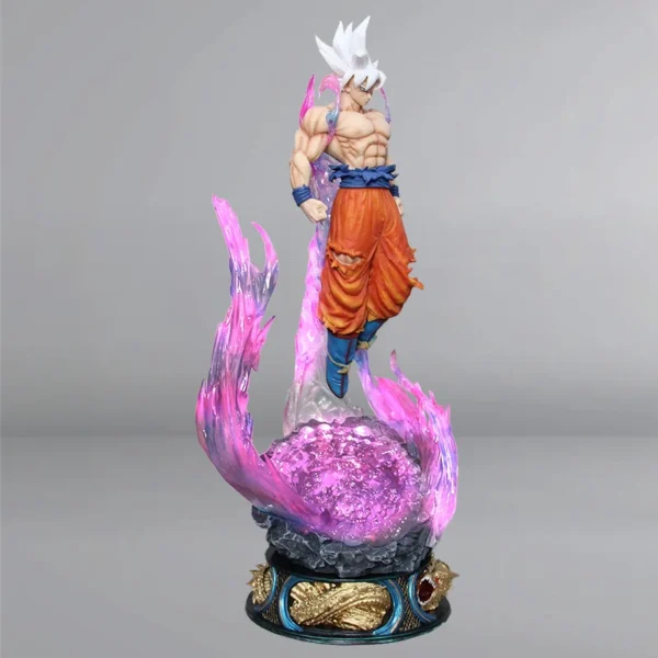 Dragon Ball Son Goku 25cm Anime Figure Ultra Instinct Super Saiyan Figurine Statue Pvc Statue Model Ornament Collection Toy Gift - Image 3