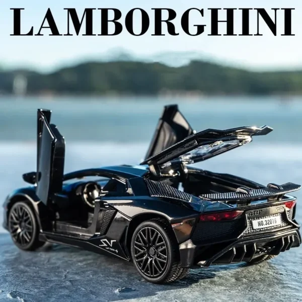 1:32 Lamborghinis SV LP750-4 Alloy Sports Car Model Diecast & Toy Metal Vehicle Simulation Car Model Collection Children's Gifts