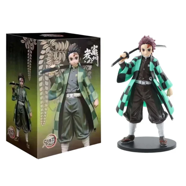 Anime Demon Slayer Kimetsu no Yaiba Figure Kamado Tanjirou Action Figure Agatsuma Zenitsu Nezuko Warrior PVC Model Toys - Image 4