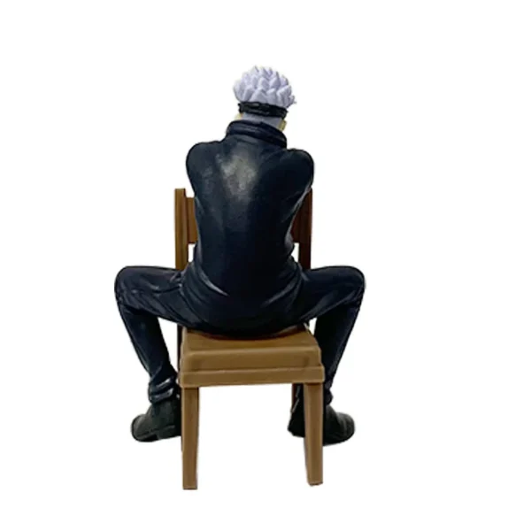 Jujutsu Kaisen 11cm 14cm Sitting Satoru Gojo Figure With Chair Break Time Collection Model Anime Decoration Toys Gifts - Image 4