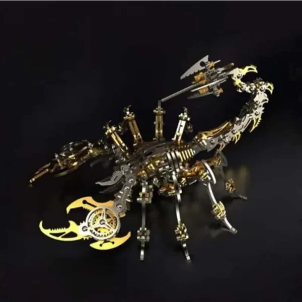 Colorful 3D Metal Scorpion King Mechanical Toy Decoration Assembly Decoration Mechanical Puzzle Diy Adult Children Birthday Gift - Image 3