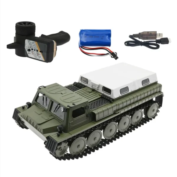 WPL E-1 RC Tank Toy 2.4G Super RC Car 4WD Crawler tracked remote control vehicle charger battle boy toys for kids children Gifts