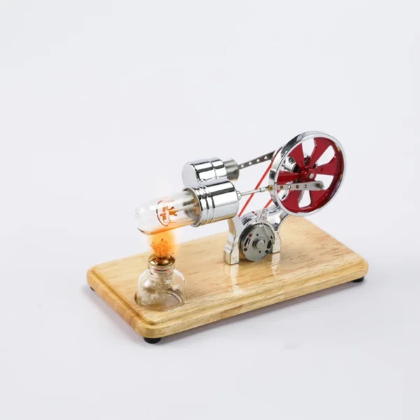 Four-color Stirling Generator Engine Model Scientific Physics Experiment Research Science and Education Small Metal Toys - Image 5