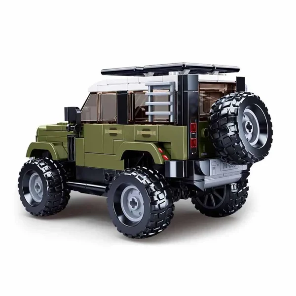 317pcs Car Model Building Block Toys, Sport Utility Vehicle Model Creative DIY Toy Assembled Building Blocks Kit - Image 4