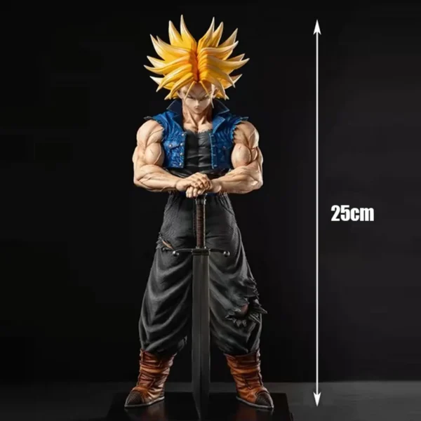 25cm/9.84in Anime Dragon Ball Z Trunks Figure Future Trunks Action Figures MPVC Statue Collection Model Toys for Children Gifts - Image 6