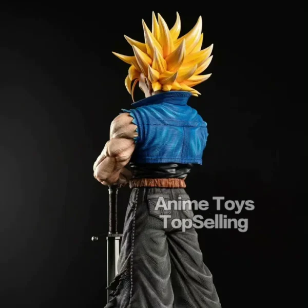 25cm/9.84in Anime Dragon Ball Z Trunks Figure Future Trunks Action Figures MPVC Statue Collection Model Toys for Children Gifts - Image 3