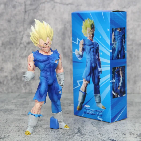 Dragon Ball Z Super Saiyan Prince Vegeta Figure Handpiece Magical Standing Posture Models Anime Ornaments - Image 2