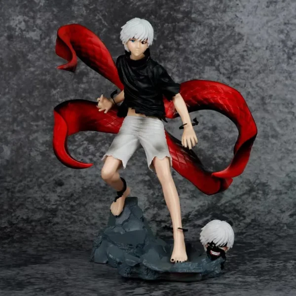 Anime figure Tokyo Ghou Mask centipede Reversible face Kaneki Ken anime model figure - Image 3