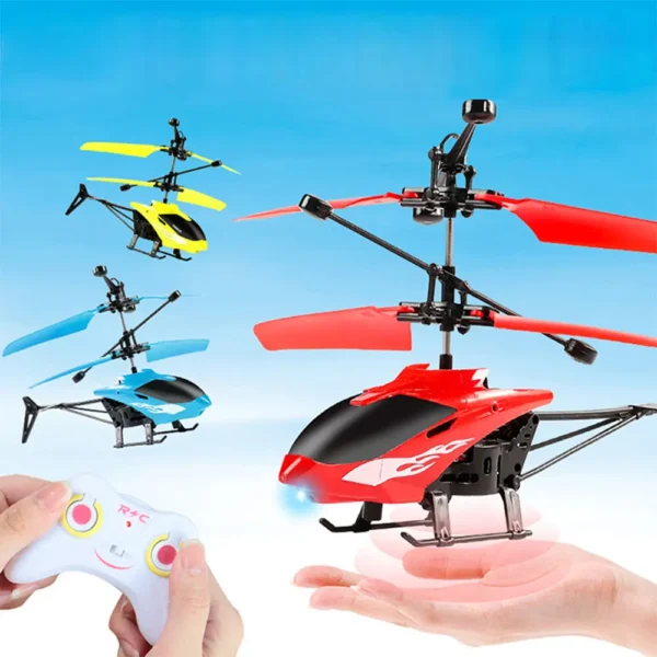 RC Helicopters Drone Mini RC Drone Remote Control Induction Hovering Gesture Control Suspension Helicopter Aircraft Children Toy - Image 2