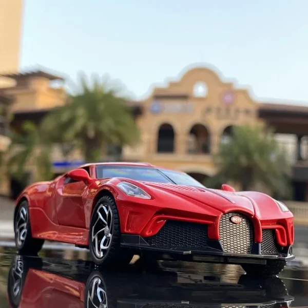 1:32 Bugatti Lavoiturenoire Alloy Sports Car Model Diecast Metal Toy Vehicles Car Model Collection High Simulation Children Gift - Image 5