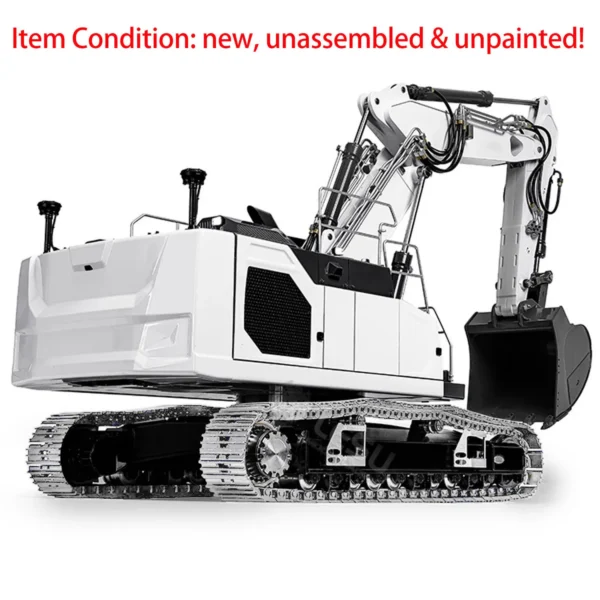 Toys LESU 945 1/14 3-arm Hydraulic RC Excavator Metal Radio Control Digger Kits Trucks Cars Vehicle for Boys Gifts - Image 5