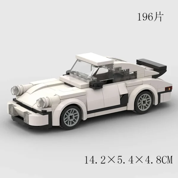 MOC Car Speed Champions Super Racer Police Vehicle Diy Model Building Block Famous F1 Sports Brick Kid toy Technique Pickup City - Image 3