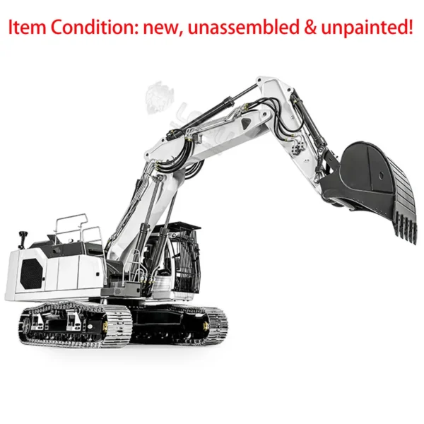 Toys LESU 945 1/14 3-arm Hydraulic RC Excavator Metal Radio Control Digger Kits Trucks Cars Vehicle for Boys Gifts - Image 3