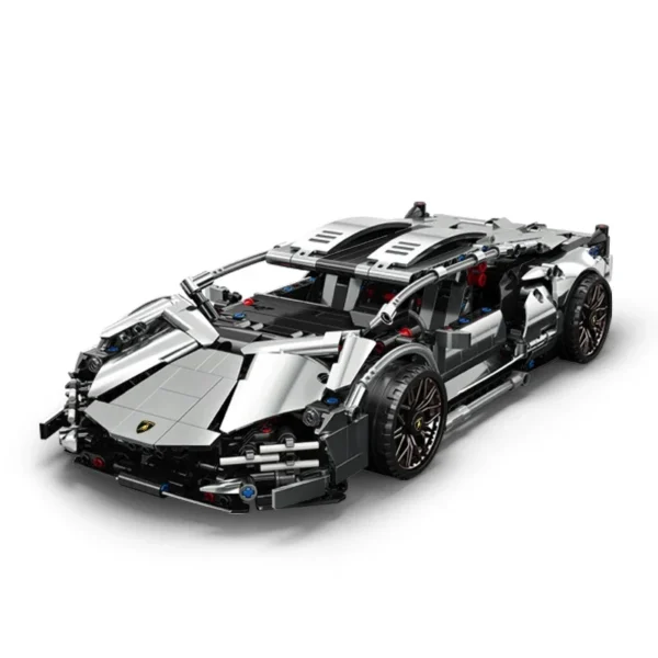 1280Pcs Lamborghinied Sports Car Building Blocks Bricks Toys Moc Model DIY Assemble Technical Speed Racing Vehicle for Kids Gift - Image 4