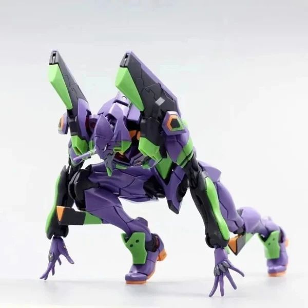 Rg Evan Gelion Model Kit 1:144 Evan Gelion Anime Action Figures Collectble Eva 01 Assembly Kit Mobile Suit Mecha Kits Toy Gift - Image 4