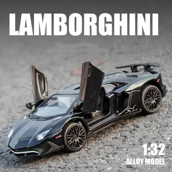 1:32 Lamborghinis SV LP750-4 Alloy Sports Car Model Diecast & Toy Metal Vehicle Simulation Car Model Collection Children's Gifts - Image 2