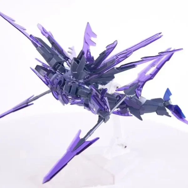 HG Gundam 1/144 Gn-10000 Transient Glacier Figure Assembly Model Toy Action Figurine Desktop Ornament Collection Kids Toy Gifts - Image 3