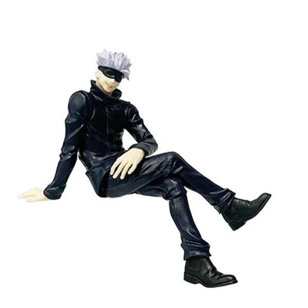 Jujutsu Kaisen 11cm 14cm Sitting Satoru Gojo Figure With Chair Break Time Collection Model Anime Decoration Toys Gifts - Image 5