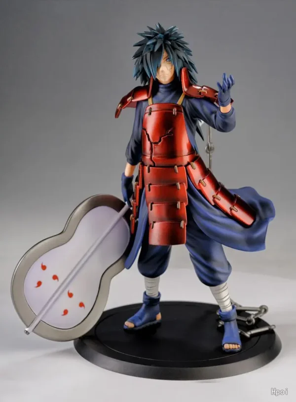 Anime NARUTO Figure Uchiha Madara Fighting PVC Figure NARUTO Orochimaru VS Hiruzen Battle Kakashi Sasuke Model Toy Jpanese Dolls - Image 4