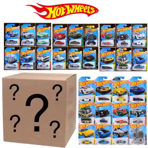 2024 MJNP batch Hundreds of mixed styles Hot Wheel 1:64 randomly distributes 1Pcs C4982 Model Toy Car Blind Box Gift Toys