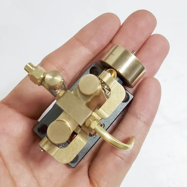 Mini In-line Twin-cylinder Retro Steam Engine Model Physics Experiment Toy for Within 40cm Retro Boat Models Men Toy - Image 6