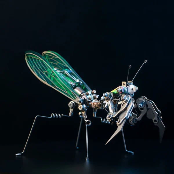 250pcs+ Mechanical Insects Mantis Model Diy Phantom Prayer Worm Insects Model Kit 3D Puzzle Model Kit Diy Assembly Toy Kids Men - Image 2