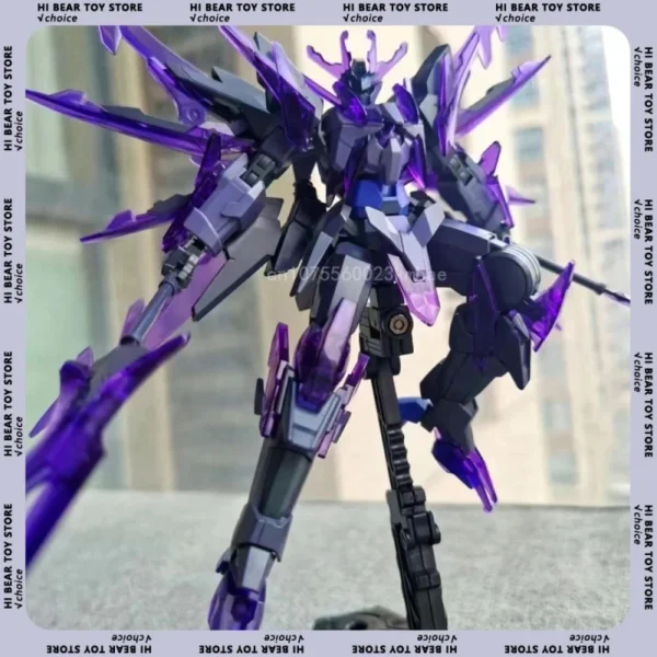 HG Gundam 1/144 Gn-10000 Transient Glacier Figure Assembly Model Toy Action Figurine Desktop Ornament Collection Kids Toy Gifts