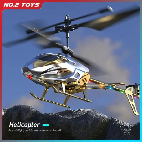 3.5CH RC Helicopter with Light Fall Resistant XK913 Remote Control Helicopter Plane Aircraft Flying Kids Toys for Boys Gifts - Image 2