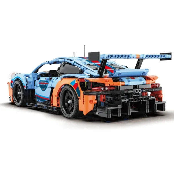 911RSR 1680PCS 1:10 Technical Classic Super Racing Car Building Blocks Puzzle DIY Model Bricks Vehicl Toy For Kids Birthday Boys - Image 6