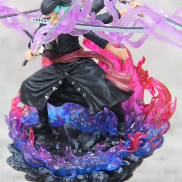 Hot One Piece 15cm Anime Figure Asura Roronoa Zoro Statue Action Figure Collection Model Kid Toy - Image 5