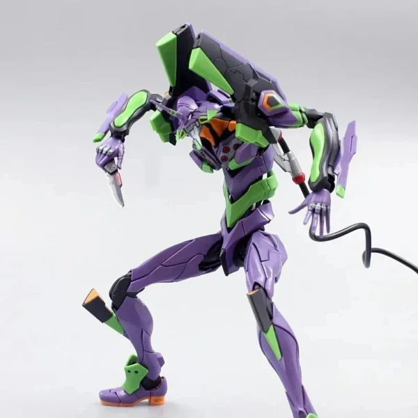 Rg Evan Gelion Model Kit 1:144 Evan Gelion Anime Action Figures Collectble Eva 01 Assembly Kit Mobile Suit Mecha Kits Toy Gift - Image 3