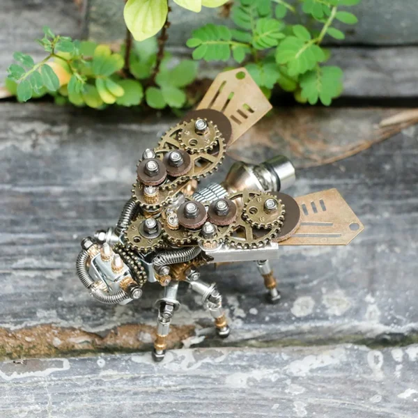 Mechanical Insect Iron Metal DIY Building Blocks 3D Three-Dimensional Assembly Model Puzzle toys Birthday Gift for Kid Adult - Image 5