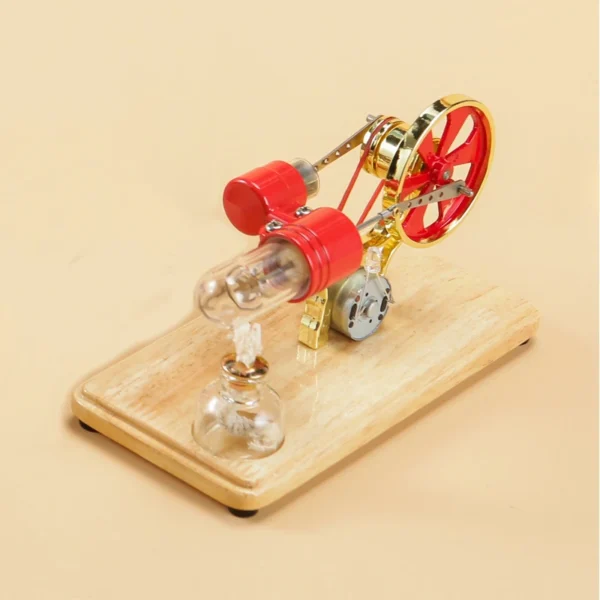 Four-color Stirling Generator Engine Model Scientific Physics Experiment Research Science and Education Small Metal Toys - Image 3