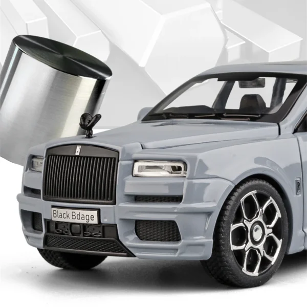 1:32 Rolls Royce Cullinan SUV Alloy Luxy Car Model Diecast Metal Toy Vehicles Car Model Sound and Light Simulation Children Gift - Image 2