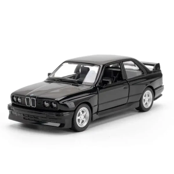 1/36 BMW M3 E30 1987 Classical Rally Toy Car Model For Children RMZ CiTY Diecast Metal Miniature Pull Back Collection Gift Kid - Image 5