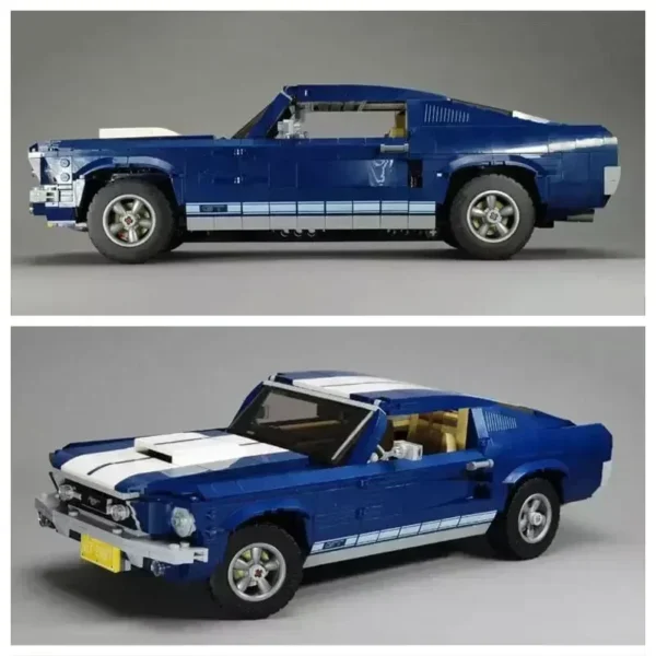 New 21047 Ford Mustangs Sports Racing Car Model Compatible With 10265 Building Blocks Bricks DIY Toys For Boys Gifts - Image 5