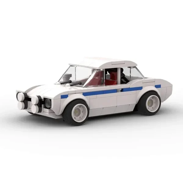 MOC MK1 Escort Building Blocks Speed Champions Super Sports Vehicle Cars Bricks Set DIY Model Assembly Toys For Kids Boy Gift