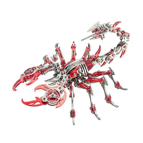 3D Scorpions Metal Puzzle Steampunk Mechanical Insect Model Kit Floatingcity Steel Warcraft Assemble Jhandmade Toy For Adults - Image 2