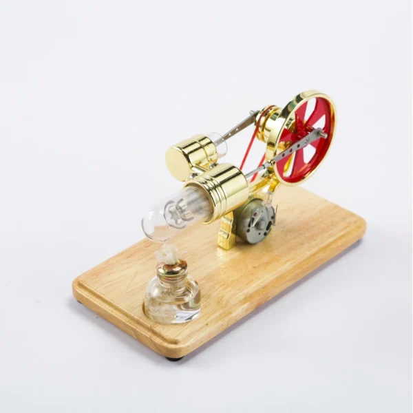 Four-color Stirling Generator Engine Model Scientific Physics Experiment Research Science and Education Small Metal Toys - Image 4